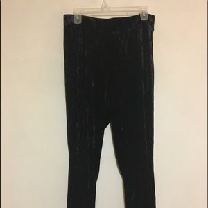 Velvet leggings
